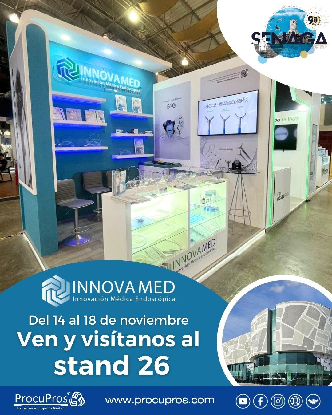 Stand de Procupros en SENAGA 2025