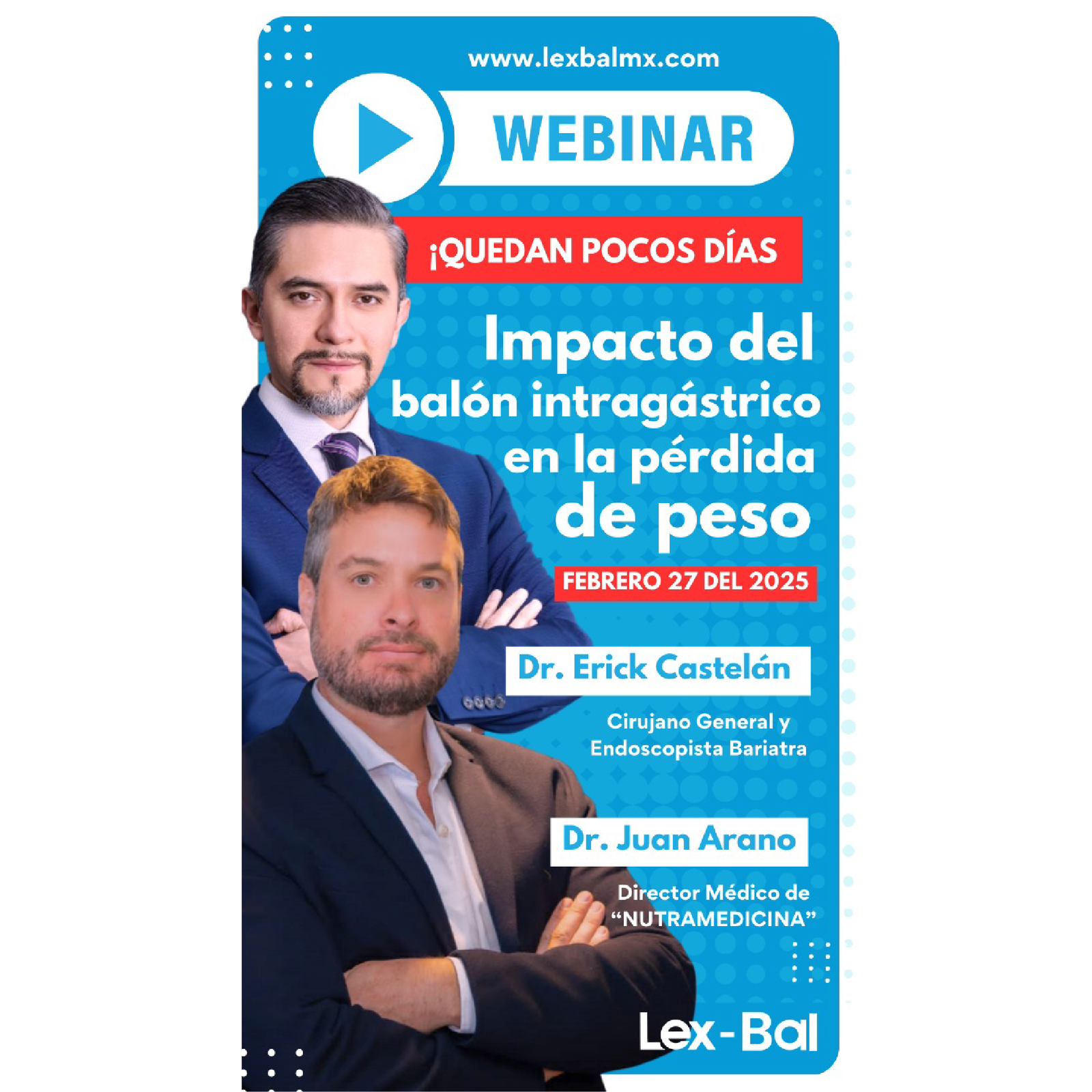 Webinar balón intragástrico