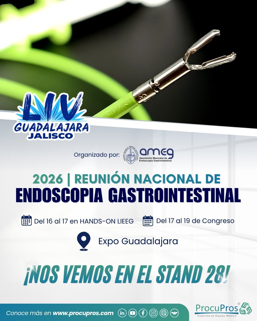 Poster reunión nacional de endoscopia gastrointestinal