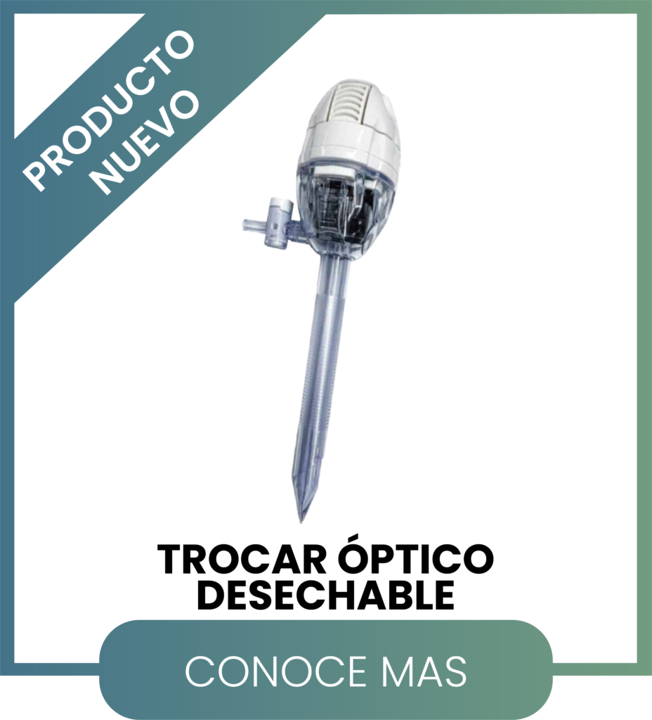 trocar desechable óptico